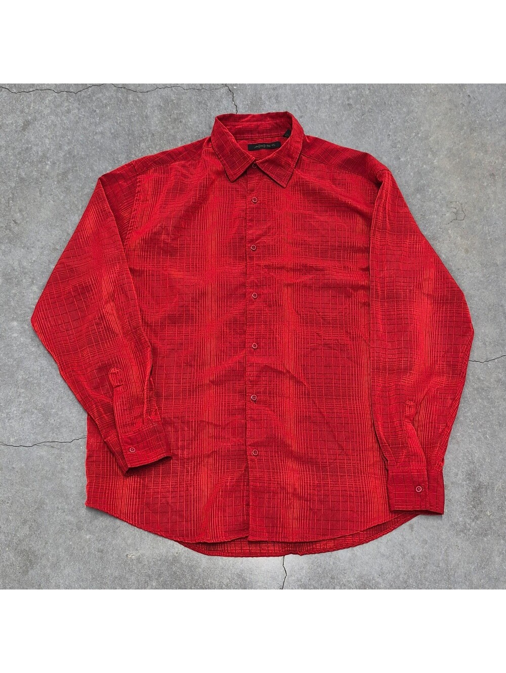 Vintage Axist Red Long Sleeve Shirt